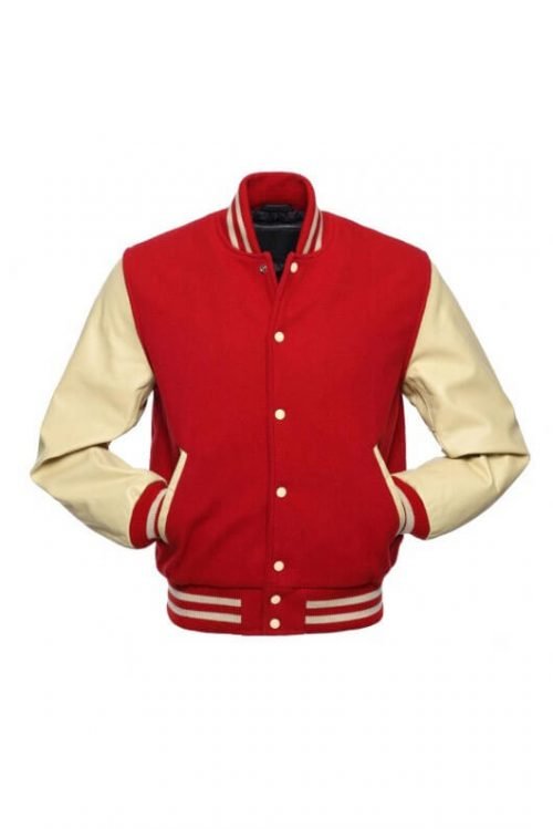 Red-K Varsity Jacket XL / Red White